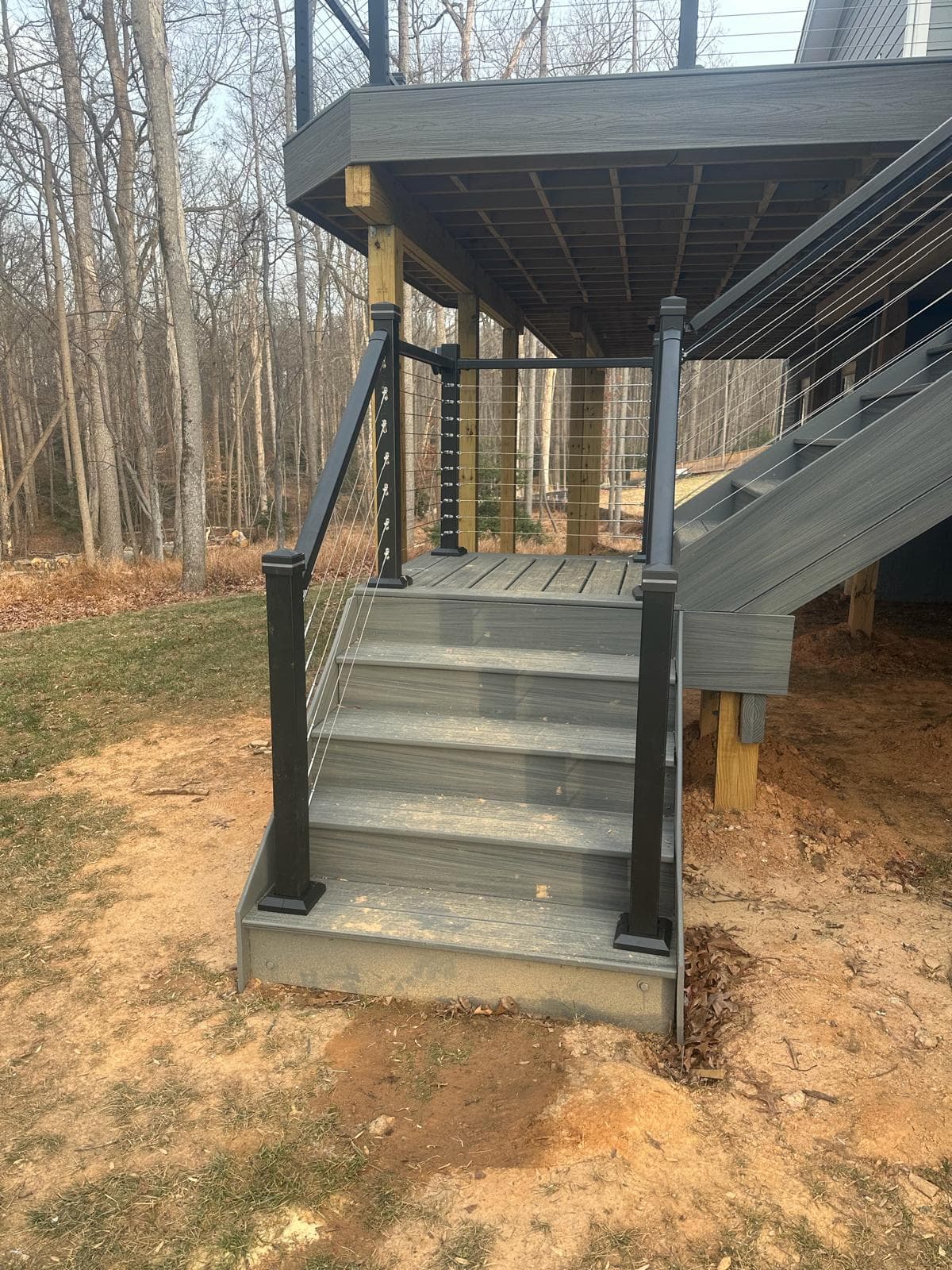 INSTALLING NEW METAL FENCE