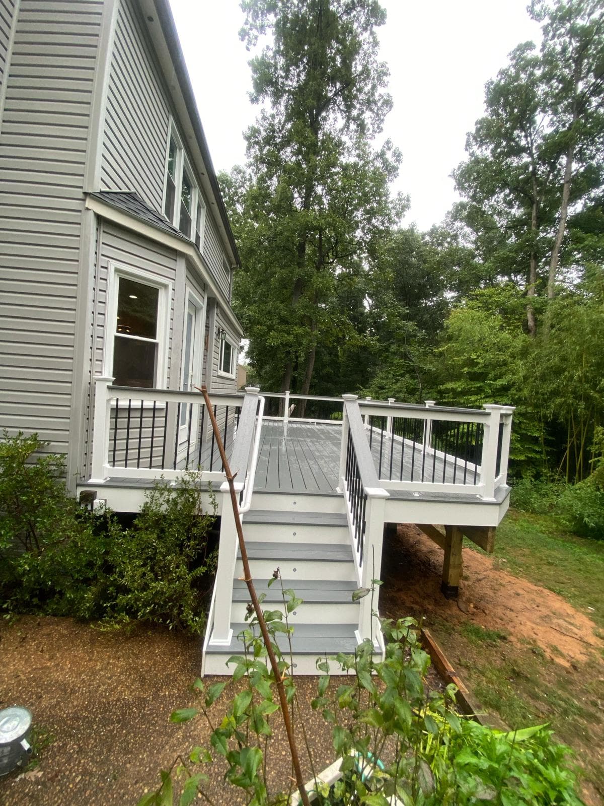Hot Tub Deck - Northern Virginia deck design idea