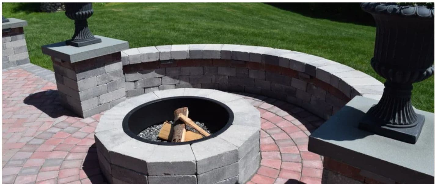 What is a Custom Fire Pit? detail photo by Loudoun Decks