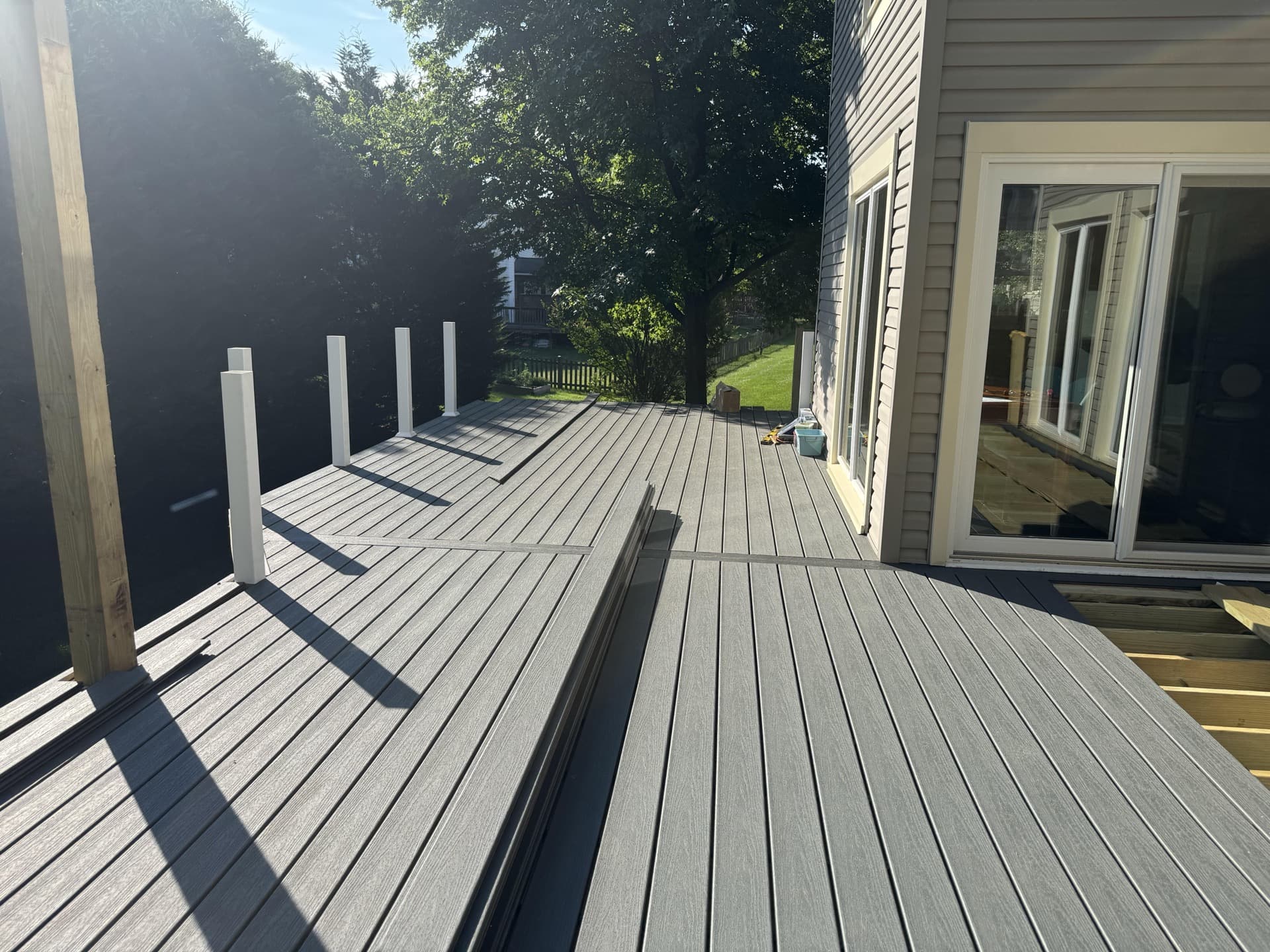 Deck Replacement + Railings — South Riding, VA